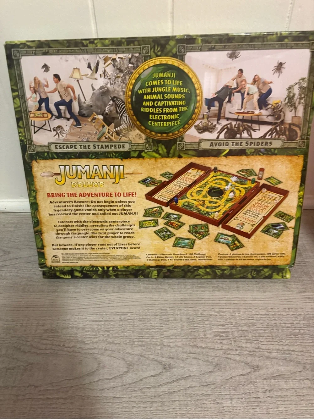 Jumanji Deluxe Electronic Board Game